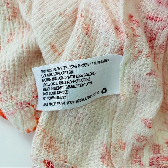 Mossimo | @ Floral Lace Spaghetti Strap Maxi Dress - Picture 6 of 7